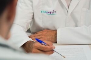 fisioterapeuta tras un accidente de coche en Valencia